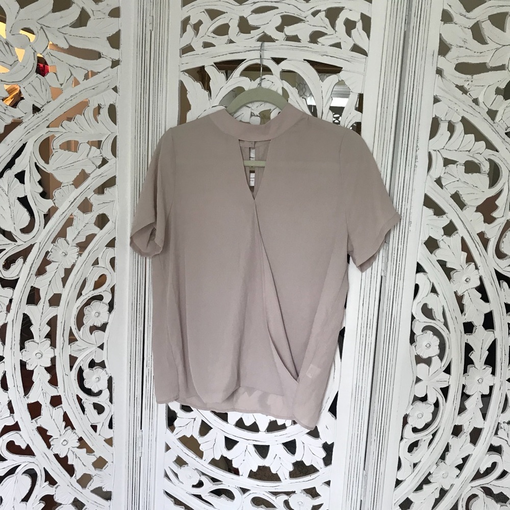 Taupe Blouse ★